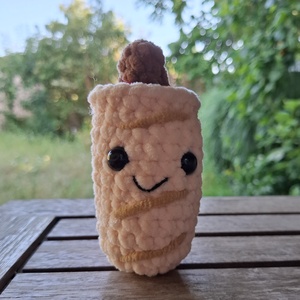 Horgolt puha plüss hot dog - játék & sport - plüssállat & játékfigura - csiga - Meska.hu