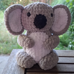 Horgolt puha plüss koala, Játék & Sport, Plüssállat & Játékfigura, Maci, Horgolás, MESKA