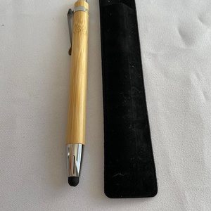 Tashania bambusz érintőképernyős golyóstoll , egyedi gravírozással, Otthon & Lakás, Papír írószer, Ceruza & Toll, Gravírozás, pirográfia, MESKA