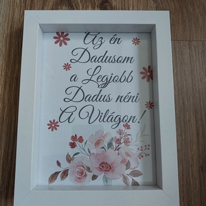 Fa képkeretes ajándék dadusnak - Meska.hu
