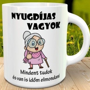 Nyugdíjas.... bögre - Meska.hu