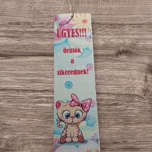 Ügyes! cicás könyvjelző, Könyv & Zene, Könyvjelző, Mindenmás, MESKA