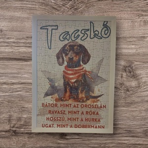 Tacskó puzzle, Játék & Sport, Puzzle, Hagyományos puzzle, Mindenmás, MESKA