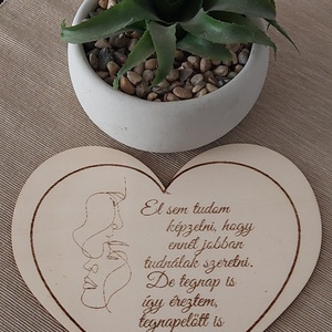 El se tudom, Otthon & Életmód, Dekoráció, Fali és függő dekoráció, Függődísz, Gravírozás, pirográfia, MESKA