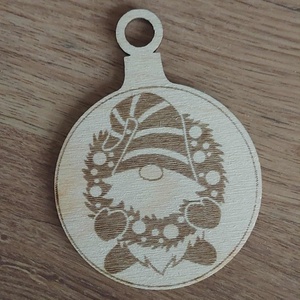Karácsonyifadísz, Karácsony, Karácsonyi lakásdekoráció, Karácsonyfadíszek, Gravírozás, pirográfia, MESKA