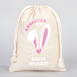 Névre szóló húsvéti zsák - rózsaszín 2, Otthon & Életmód, Papír, írószer, Ajándékzsák, csomagolás, Ajándékozás kellékei, Mindenmás, MESKA