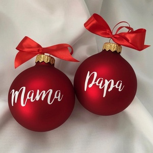 Névre szóló üveg karácsonyfa dísz  - Piros - karácsony - karácsonyi lakásdekoráció - karácsonyfadíszek - Meska.hu Névre szóló üveg karácsonyfa dísz  - Piros - karácsony - karácsonyi lakásdekoráció - karácsonyfadíszek - Meska.hu