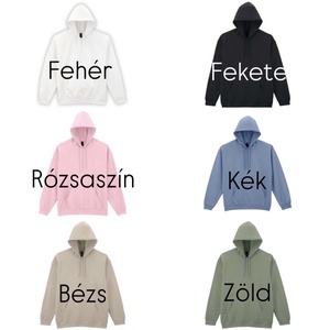 Ajándék pároknak - kapucnis pulcsi szett - ruha & divat - páros szett - női-férfi páros szett - Meska.hu