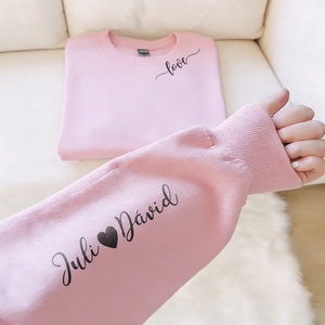 Love pulcsi - névre szóló feliratokkal, szívecskével, Ruha & Divat, Női ruha, Pulóver, Mindenmás, MESKA