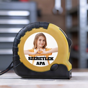 Apák napi MÉRŐSZALAG saját fényképpel - Meska.hu