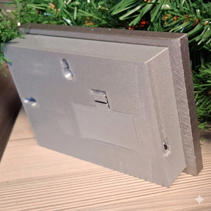 Egyedi világító litofán kép személyre szabható keretben karácsonyra - karácsony - karácsonyi lakásdekoráció - karácsonyi lakásdíszek - Meska.hu