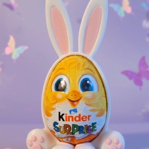 Nyuszis húsvéti tojás keret - Meska.hu