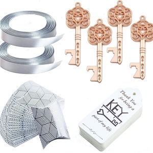 Rose gold kulcsos köszönőajándék doboz kiegészítőkkel  - esküvő - emlék & ajándék - köszönőajándék - Meska.hu