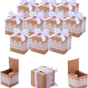 Vintage fehér mintás rusztikus díszdoboz, köszönőajándék  - esküvő - emlék & ajándék - köszönőajándék - Meska.hu