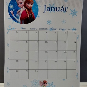 Asztali naptár Mesehősökkel  - otthon & életmód - dekoráció - fali és függő dekoráció - falinaptár & öröknaptár - Meska.hu
