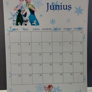 Asztali naptár Mesehősökkel  - otthon & életmód - dekoráció - fali és függő dekoráció - falinaptár & öröknaptár - Meska.hu