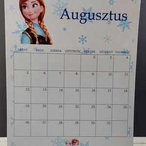 Asztali naptár Mesehősökkel  - otthon & életmód - dekoráció - fali és függő dekoráció - falinaptár & öröknaptár - Meska.hu