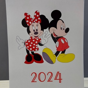 Asztali naptár Mesehősökkel 2024 - Meska.hu