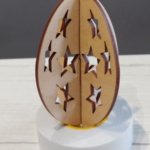 3 D fa tojás  - otthon & életmód - dekoráció - dísztárgy - Meska.hu