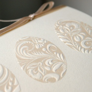 Egyedi mintás húsvéti lap - otthon & életmód - papír, írószer - ajándékozás kellékei - képeslap, üdvözlőlap - Meska.hu