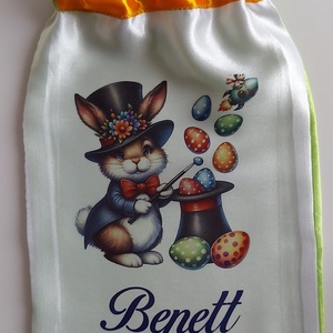 Húsvéti zsák egyedi mintával, névvel  - táska & tok - kézitáska & válltáska - kézitáska - Meska.hu