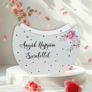 Anyák napi egyedi mintás retikül , Otthon & Életmód, Dekoráció, Virágdísz és tartó, Cserép & Kaspó, Famegmunkálás, Festészet, MESKA