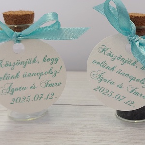 Esküvői köszöntő ajándék virágmaggal - esküvő - emlék & ajándék - köszönőajándék - Meska.hu