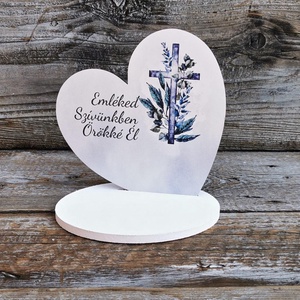 Kegyeleti talpas dísz mindenszentekre  - otthon & életmód - vallás - temetkezési tárgy - sírdísz, kegyeleti dísz - Meska.hu