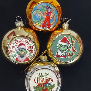 Egyedi képes karácsonyfadísz , Karácsony, Karácsonyi lakásdekoráció, Karácsonyfadíszek, Fotó, grafika, rajz, illusztráció, MESKA