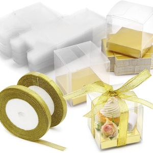 Ajándékdobozok, áttetsző, , kocka formában  - Meska.hu