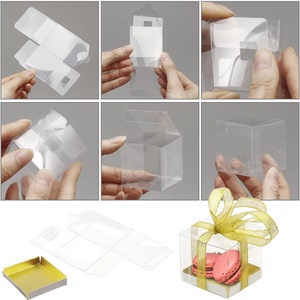 Ajándékdobozok, áttetsző, , kocka formában  - esküvő - emlék & ajándék - köszönőajándék - Meska.hu