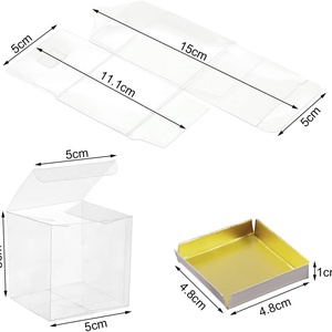 Ajándékdobozok, áttetsző, , kocka formában  - esküvő - emlék & ajándék - köszönőajándék - Meska.hu