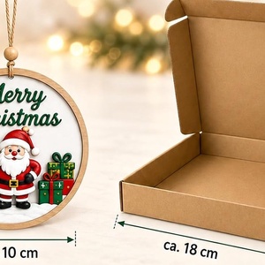 Dekoratív karácsonyi fa díszek - karácsony - karácsonyi lakásdekoráció - karácsonyfadíszek - Meska.hu