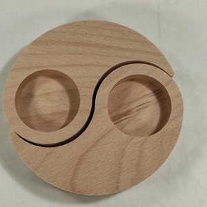 Yin-Yang alakú mécsestartó - karácsony - karácsonyi lakásdekoráció - karácsonyi illatgyertya, mécses - Meska.hu
