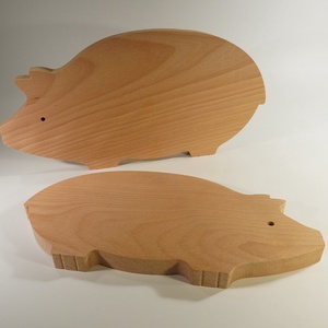 Malac alakú vágódeszka - otthon & életmód - konyhafelszerelés, tálalás - sütés, főzés - vágódeszka - Meska.hu