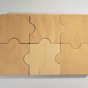 Puzzle alap rétegelt lemezből - négyzetes - kellékek & szerszámok - hobby fa alapanyag - rétegelt lemez, fa alap - Meska.hu