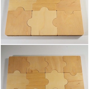 Puzzle alap rétegelt lemezből - négyzetes - kellékek & szerszámok - hobby fa alapanyag - rétegelt lemez, fa alap - Meska.hu