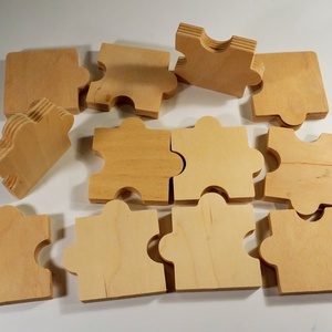 Puzzle alap rétegelt lemezből - négyzetes - kellékek & szerszámok - hobby fa alapanyag - rétegelt lemez, fa alap - Meska.hu