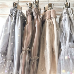 Púder gyöngyös tüllszoknya - ruha & divat - babaruha & gyerekruha - szoknya - Meska.hu