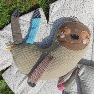 Lajhár textiljáték  - játék & sport - plüssállat & játékfigura - más figura - Meska.hu