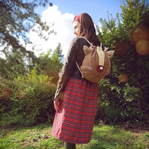 Őzikés hátizsák - táska & tok - hátizsák - hátizsák - Meska.hu