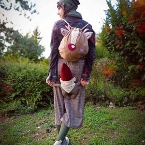 Őzikés hátizsák - táska & tok - hátizsák - hátizsák - Meska.hu