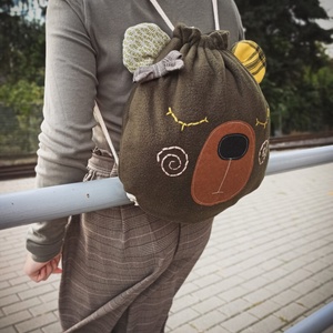 Medve hátizsák  - táska & tok - hátizsák - hátizsák - Meska.hu