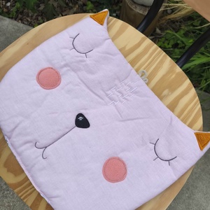 Cica székpárna - otthon & életmód - babaszoba, gyerekszoba - iskolai ülőpárna - Meska.hu