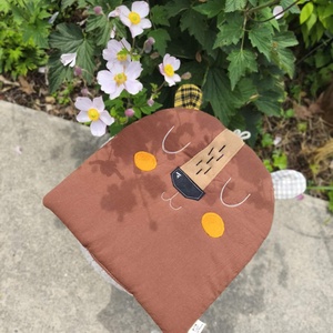 Maci székpárna - otthon & életmód - babaszoba, gyerekszoba - iskolai ülőpárna - Meska.hu