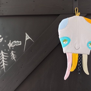 Polip székpárna - otthon & életmód - babaszoba, gyerekszoba - iskolai ülőpárna - Meska.hu