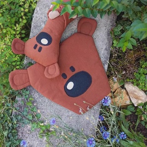 Teddy maci szkpárna - otthon & életmód - babaszoba, gyerekszoba - iskolai ülőpárna - Meska.hu