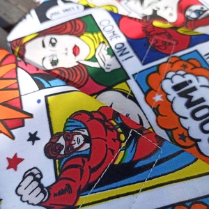 Újraszalvéta képregény , Táska & Tok, Uzsonna- & Ebéd tartó, Szendvics csomagoló, , MESKA