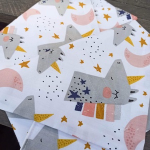 Újraszalvéta unikornis - táska & tok - uzsonna- & ebéd tartó - szendvics csomagoló - Meska.hu