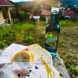 Újraszalvéta bulldog - táska & tok - uzsonna- & ebéd tartó - szendvics csomagoló - Meska.hu